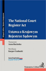 Okładka: The National Court Register Act. Ustawa o Krajowym Rejestrze Sądowym