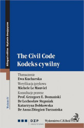 Okładka: Kodeks cywilny. The civil code
