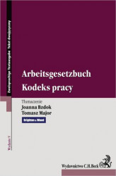 Okładka: Kodeks pracy. Arbeitsgesetzbuch. Wydanie 5