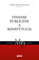 Okładka: Finanse publiczne a Konstytucja