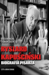 Okładka: Ryszard Kapuściński. Biografia pisarza