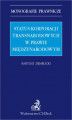 Okładka książki: Status korporacji transnarodowych w prawie międzynarodowym