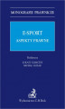 Okładka książki: E-sport. Aspekty prawne