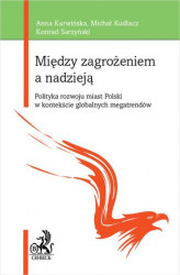 Okładka: Między zagrożeniem a nadzieją. Polityka rozwoju miast Polski w kontekście globalnych megatrendów