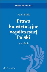 Okładka: Prawo konstytucyjne współczesnej Polski