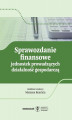 Okładka książki: Sprawozdanie finansowe jednostek prowadzących działalność gospodarczą