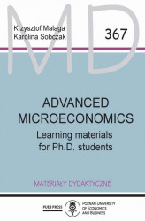 Okładka: Advanced microeconomics: Learning materials for Ph.D. students