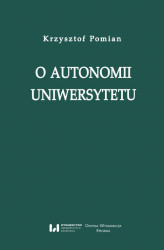 Okładka: O autonomii uniwersytetu