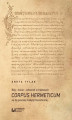 Okładka książki: Bóg - świat - człowiek w traktatach Corpus Hermeticum na tle greckiej tradycji filozoficznej