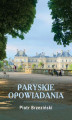 Okładka książki: Paryskie opowiadania