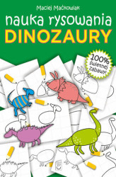 Okładka: Nauka rysowania. Dinozaury
