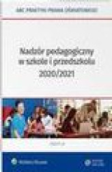 Okładka: Nadzór pedagogiczny w szkole i przedszkolu 2020/2021