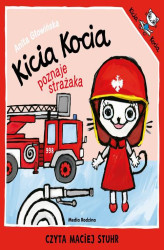 Okładka: Kicia Kocia poznaje strażaka