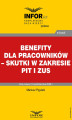 Okładka książki: Benefity dla pracowników – skutki w zakresie PIT i ZUS