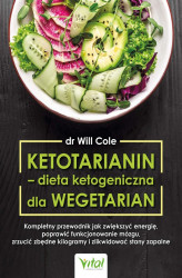 Okładka: Ketotarianin - dieta ketogeniczna dla wegetarian