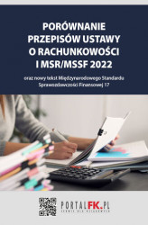 Okładka: Porównanie przepisów ustawy o rachunkowości i MSR/MSSF 2021/2022