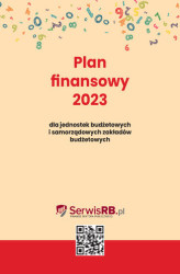 Okładka: Plan finansowy 2023 dla jednostek budżetowych i samorządowych zakładów budżetowych