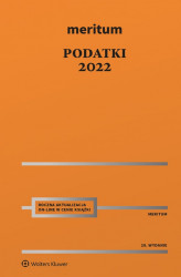 Okładka: Meritum Podatki 2022 (pdf)