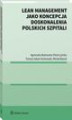 Okładka książki: Lean management jako koncepcja doskonalenia polskich szpitali