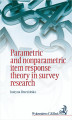 Okładka książki: Parametric and nonparametric item response theory in survey research