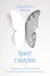 Okładka: Spacer z motylem