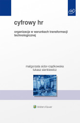Okładka: Cyfrowy HR. Organizacja w warunkach transformacji technologicznej