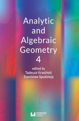 Okładka: Analitic and Algebraic Geometry 4