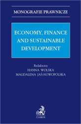 Okładka: Economy finance and sustainable development