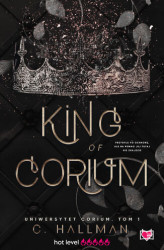 Okładka: King of Corium. Uniwersytet Corium. Tom 1