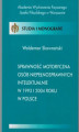 Okładka książki: Sprawność motoryczna osób niepełnosprawnych intelektualnie w 1993 i 2004 roku w Polsce