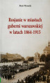 Okładka książki: Rosjanie w miastach guberni warszawskiej w latach 1864-1915