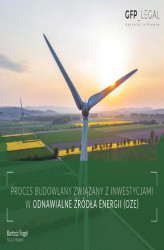 Okładka: Proces budowlany związany z inwestycjami w odnawialne źródła energii (OZE)