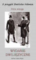 Okładka książki: WYDANIE DWUJĘZYCZNE - Z przygód Sherlocka Holmesa. Pstra wstęga