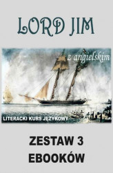 Okładka: 3 ebooki: Lord Jim z angielskim. Literacki kurs językowy