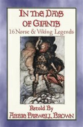 Okładka: IN THE DAYS OF GIANTS - 16 Norse legends from before time began