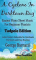 Okładka książki: A Cyclone In Darktown Rag Easiest Piano Sheet Music for Beginner Pianists Tadpole Edition