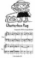 Okładka książki: Chatterbox Rag Easiest Piano Sheet Music for Beginner Pianists Tadpole Edition