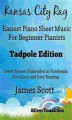 Okładka książki: Kansas City Rag Easiest Piano Sheet Music for Beginner Pianists Tadpole Edition