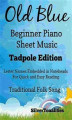 Okładka książki: Old Blue Beginner Piano Sheet Music Tadpole Edition