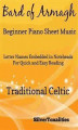 Okładka książki: Bard of Armagh Beginner Piano Sheet Music