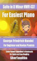 Okładka książki: Suite in D Minor HWV 437 for Easiest Piano