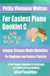 Okładka: Petite Viennese Waltzes for Easiest Piano Booklet C