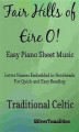 Okładka książki: Fair Hills of Eire O Easy Piano Sheet Music