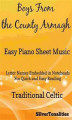 Okładka książki: Boys from the County Armagh Easy Piano Sheet Music