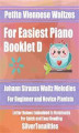 Okładka książki: Petite Viennese Waltzes for Easiest Piano Booklet D