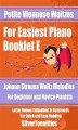 Okładka książki: Petite Viennese Waltzes for Easiest Piano Booklet E