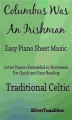 Okładka książki: Columbus Was an Irishman Easy Piano Sheet Music