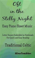 Okładka książki: Oft In the Stilly Night Easy Piano Sheet Music