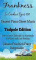 Okładka książki: Frankness La Candeur Opus 100 Easiest Piano Sheet Music