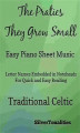 Okładka książki: The Praties They Grow Small Easy Piano Sheet Music